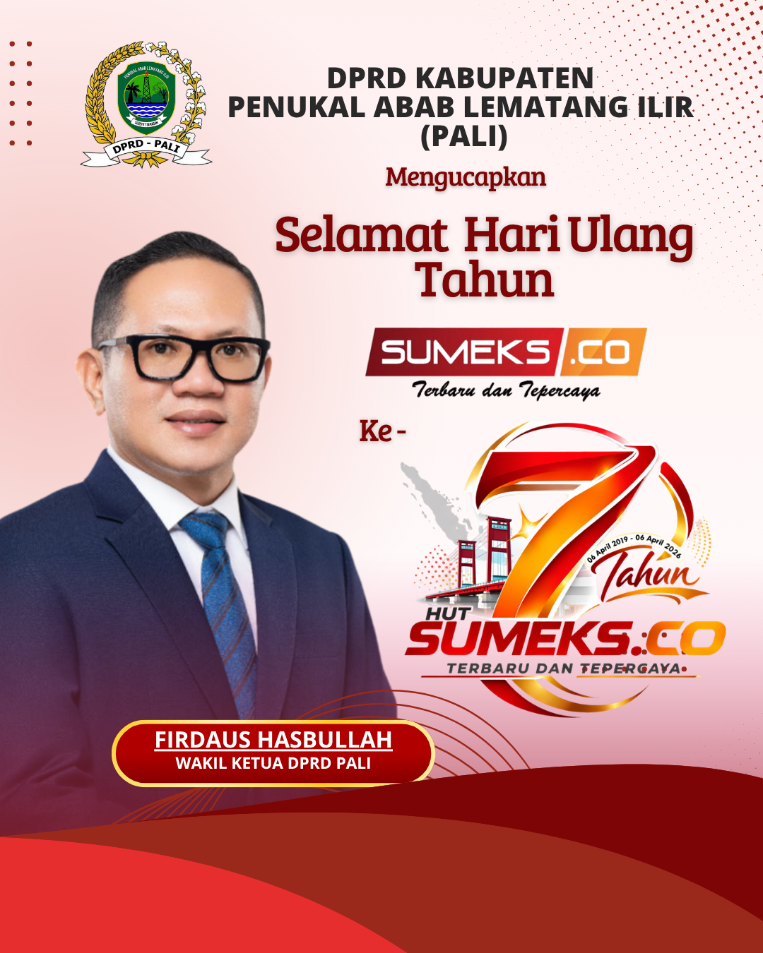hut sumeksco2026 DPRD PALI