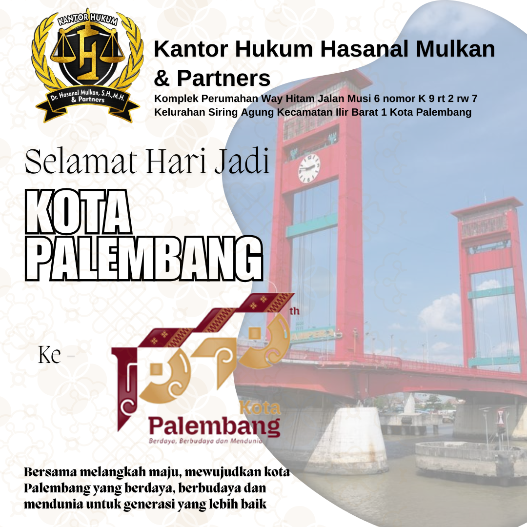ucapan hut kota Palembang Hasanal ucapan hut kota Palembang Hasanal