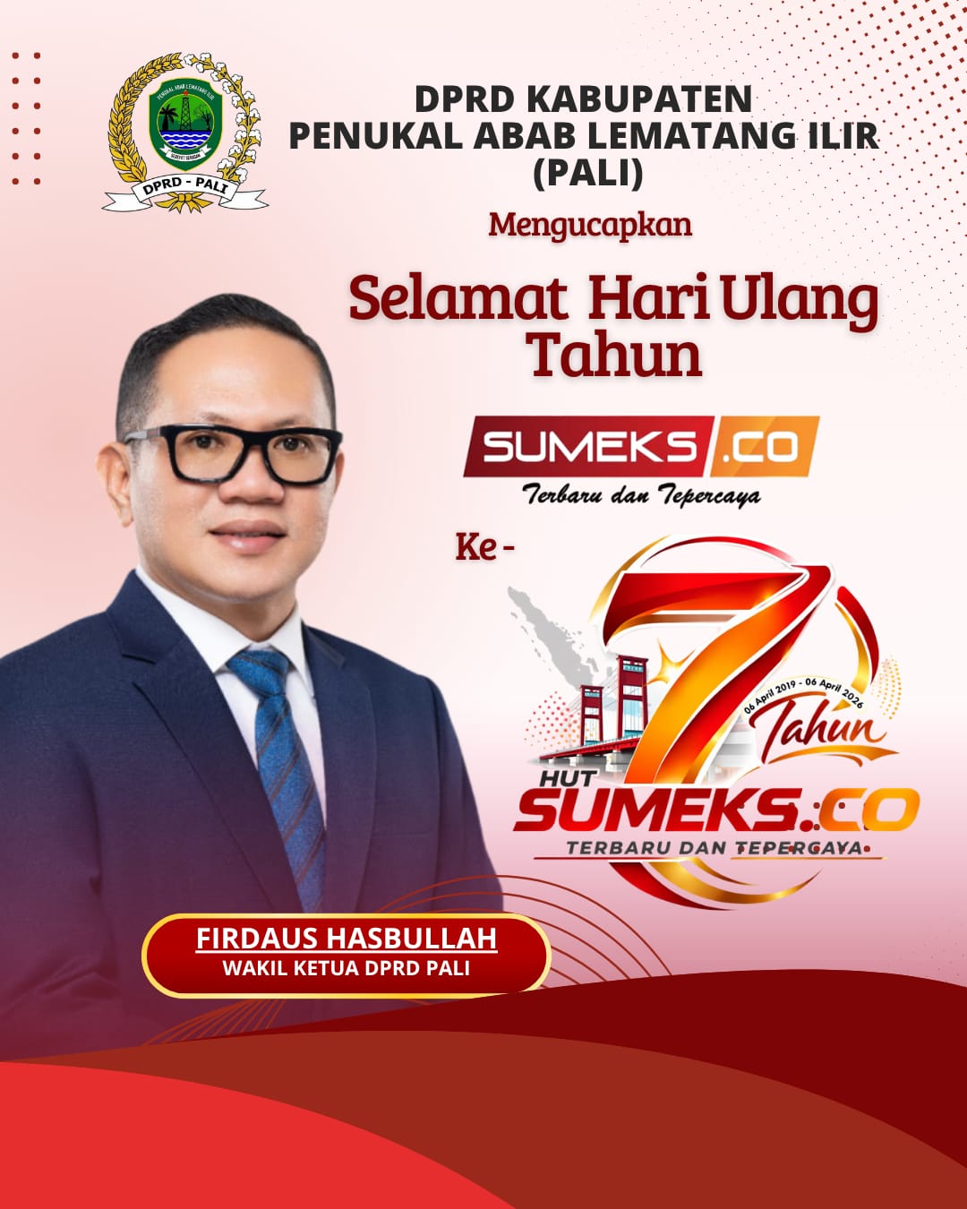 hut sumeksco2026 dprd pali