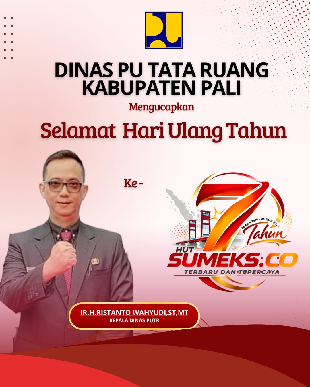 hut sumeksco2026 Dinas PUPR PALI
