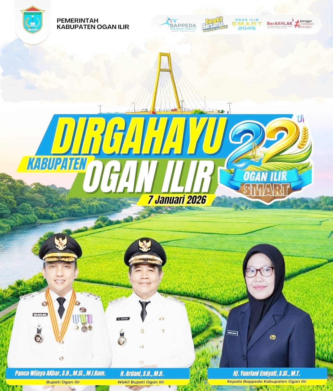 HUT Ogan Ilir bappenda HUT Ogan Ilir bappenda