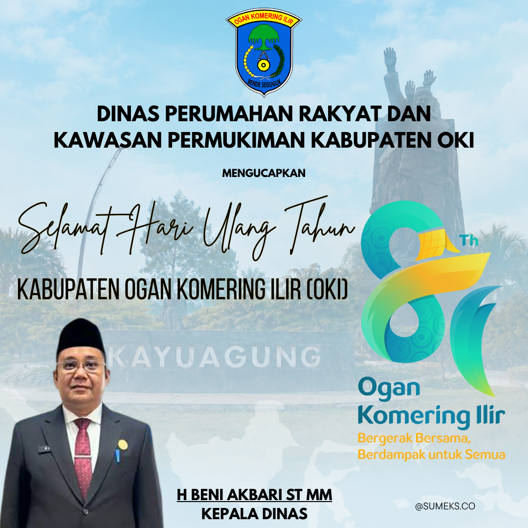HUT OKI DInas Perkimtan