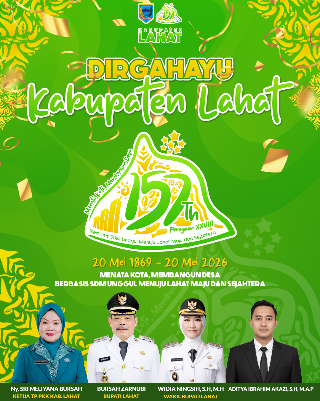 HUT Lahat 2026 HUT Lahat 2026