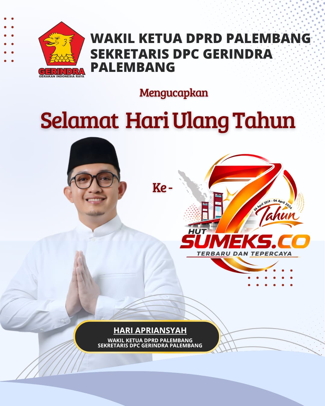 hut sumeksco2026 gerindra