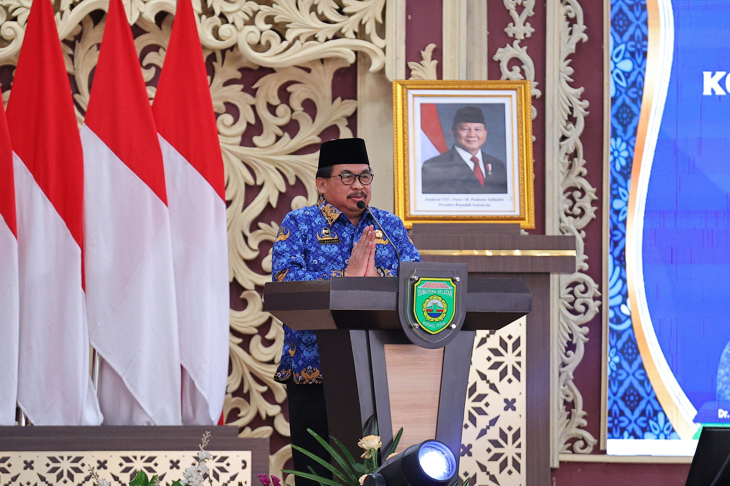 Zudan Kenalkan Produk Sepatu Casual Korpri di Rakornas 2025 di Palembang