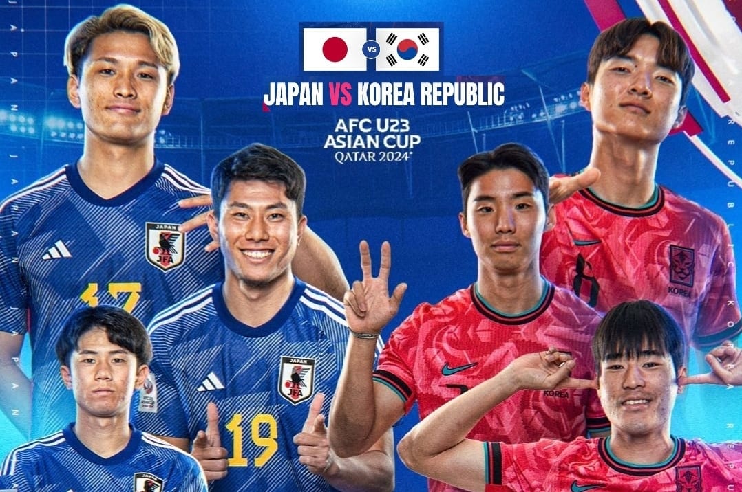 Pertarungan Sengit Antara Jepang dan Korea Selatan di Piala Asia U-23 Menentukan Lawan Indonesia