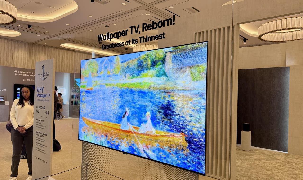 LG OLED Evo W6 2026: TV Wallpaper dengan Desain Ultra Tipis serta Teknologi True Wireless 