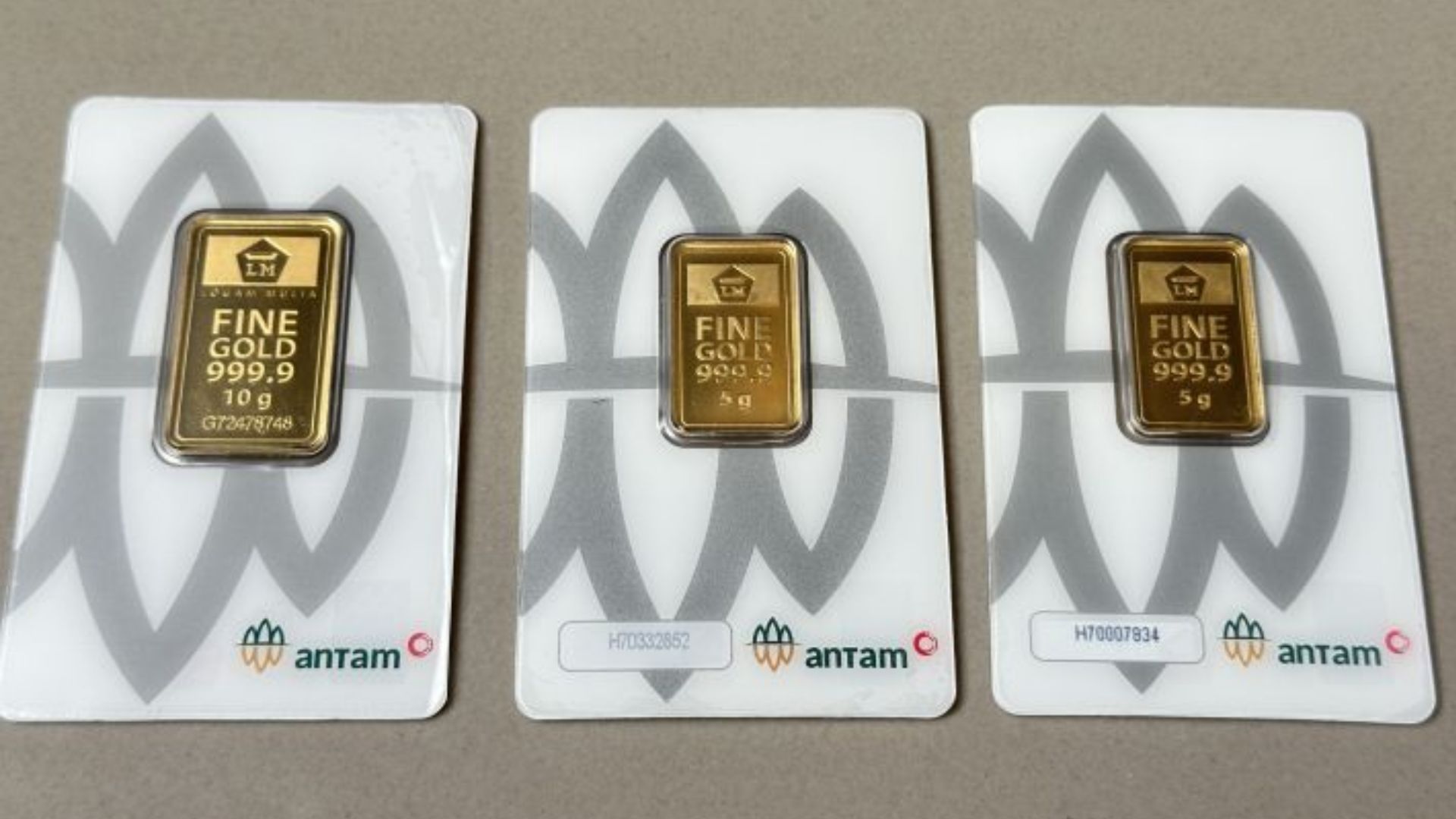 Emas Antam Kembali Turun, Harga 1 Gram Kini Rp2.565.000