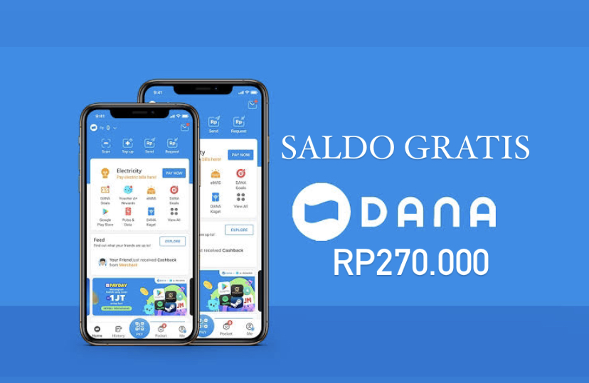 Langsung Cair! Saldo DANA Gratis Rp270 Ribu Siap Diklaim Sekarang Juga