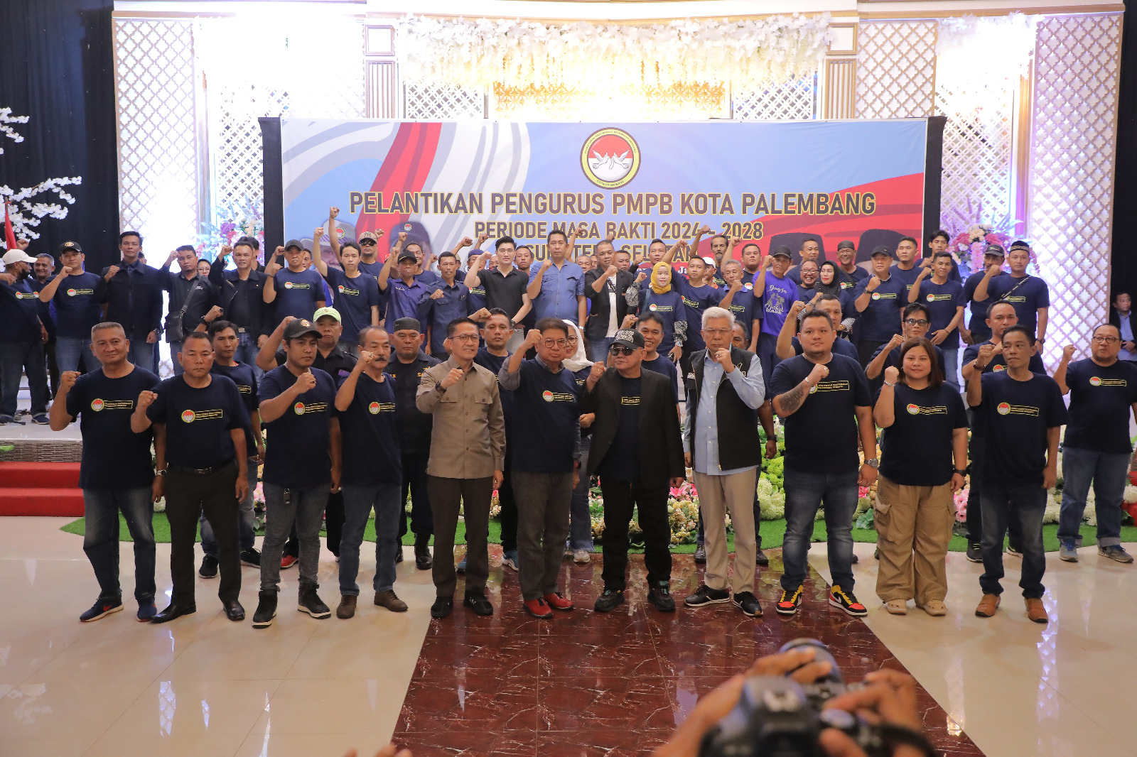 Ratu Dewa Hadiri Pelantikan PMPB Kota Palembang Periode 2024-2028, Berpesan Jaga Kekompakan