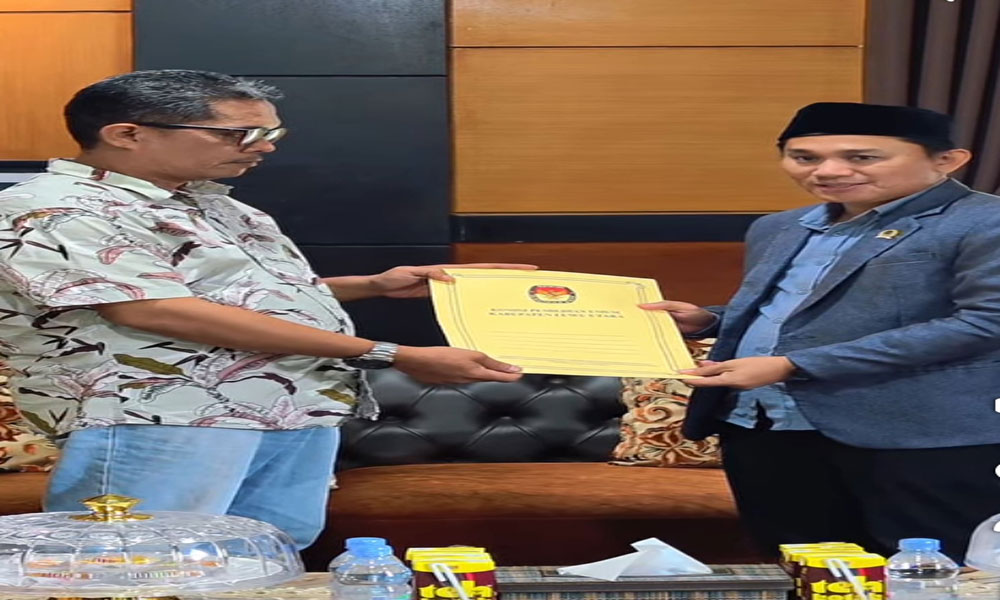Ketua DPRD Luwu Utara Terima Dokumen Usulan PAW Wakil Rakyat Partai Demokrat