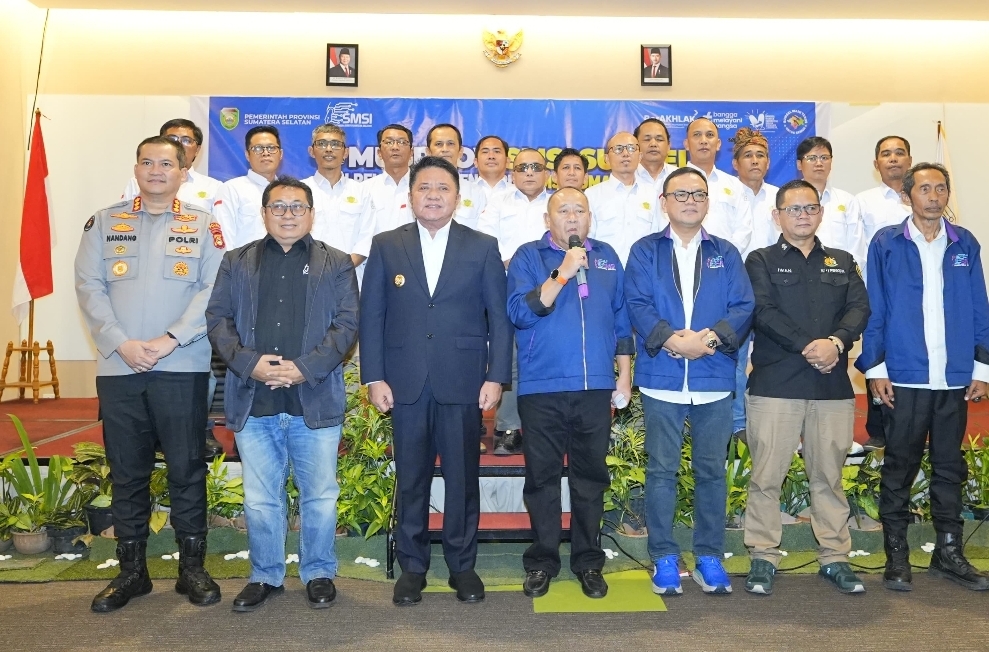 Hadiri Musprov SMSI Sumsel, Kabid Humas Polda Tegaskan Pentingnya Media Sehat