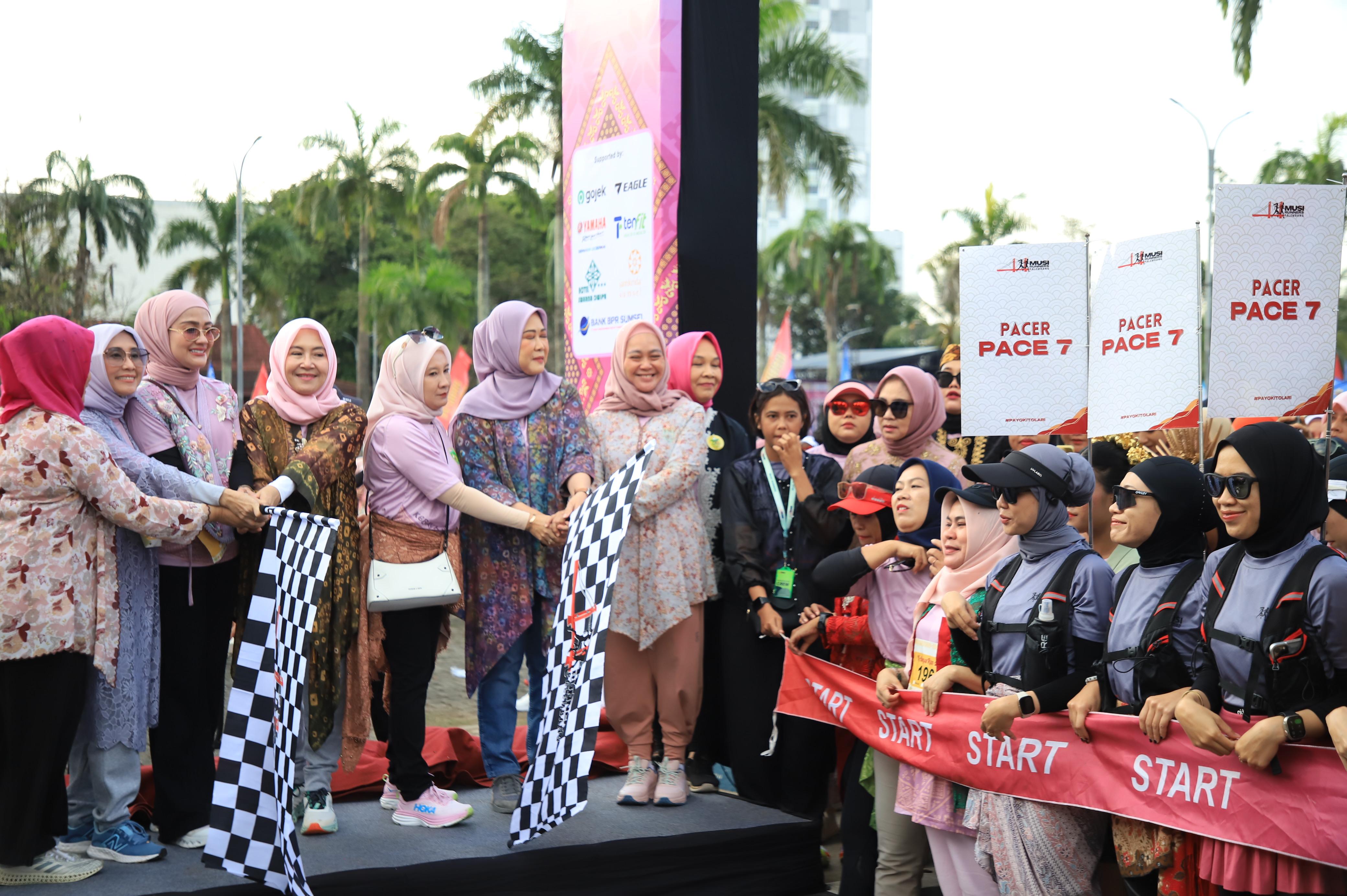 Kebaya Run 2025 Semarakkan HUT ke-79 Sumsel dan Hari Kartini