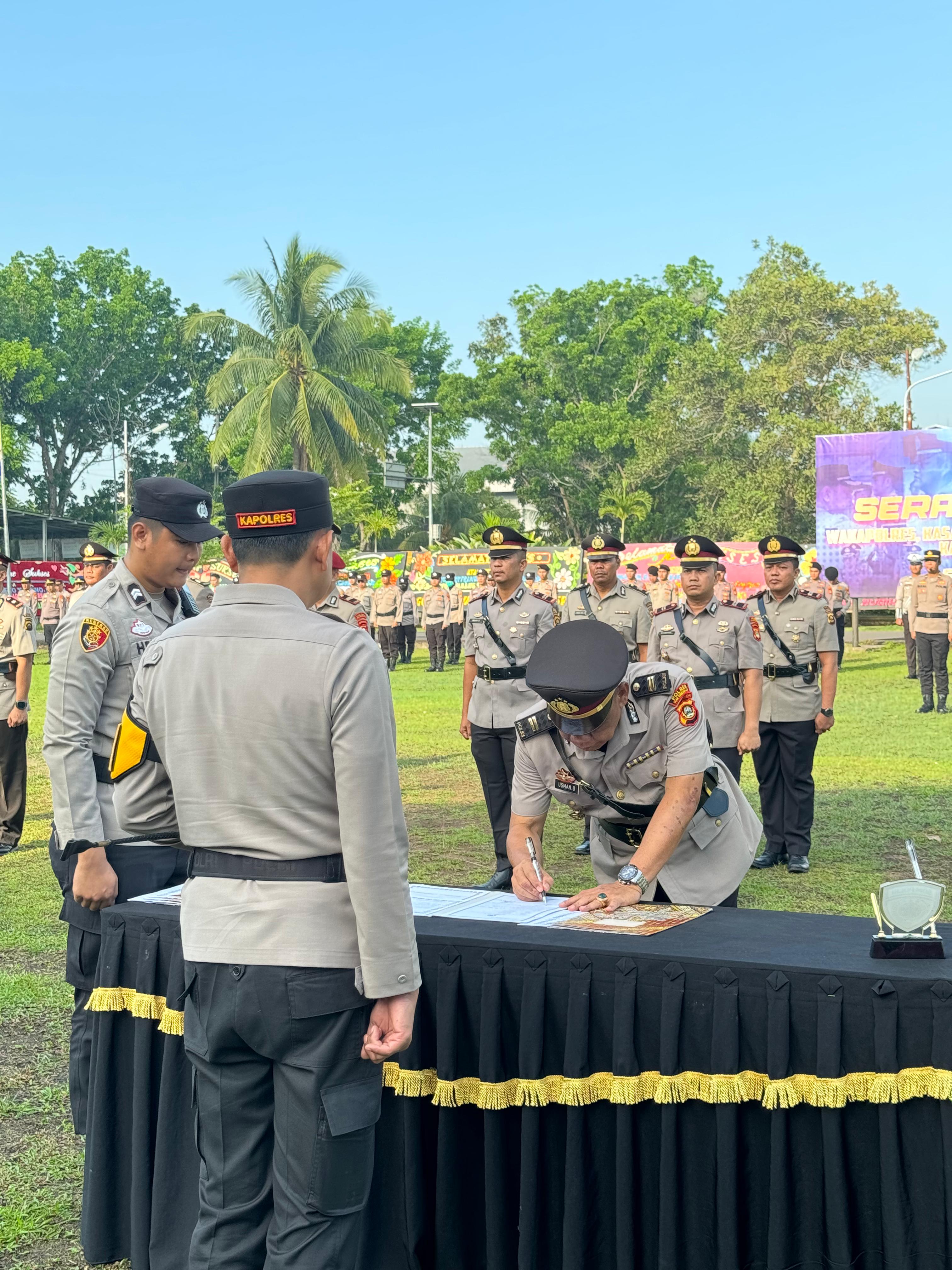 Kompol I Putu Suryawan Jabat Wakapolres OKI, Sejumlah Kapolsek Mutasi