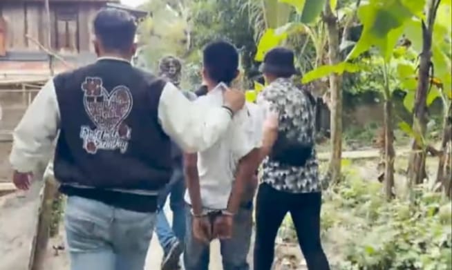 Resahkan Warga, Satres Narkoba Polres OKI Gerebek Kampung Narkoba di SP Padang 