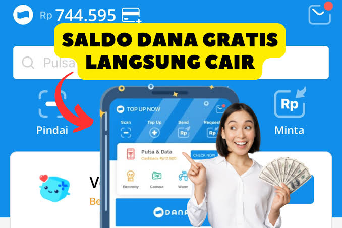 Tips dan Trik Dapatkan Saldo DANA Gratis, Ambil Hadiah Hingga Rp200.000, Begini Caranya