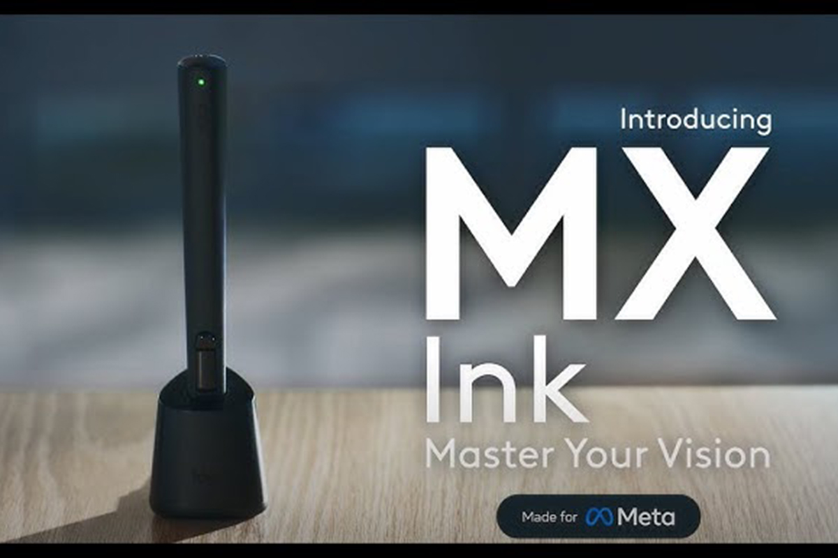 Logitech MX Ink, Stylus Futuristik yang Mengubah Cara Berkarya di Dunia Virtual