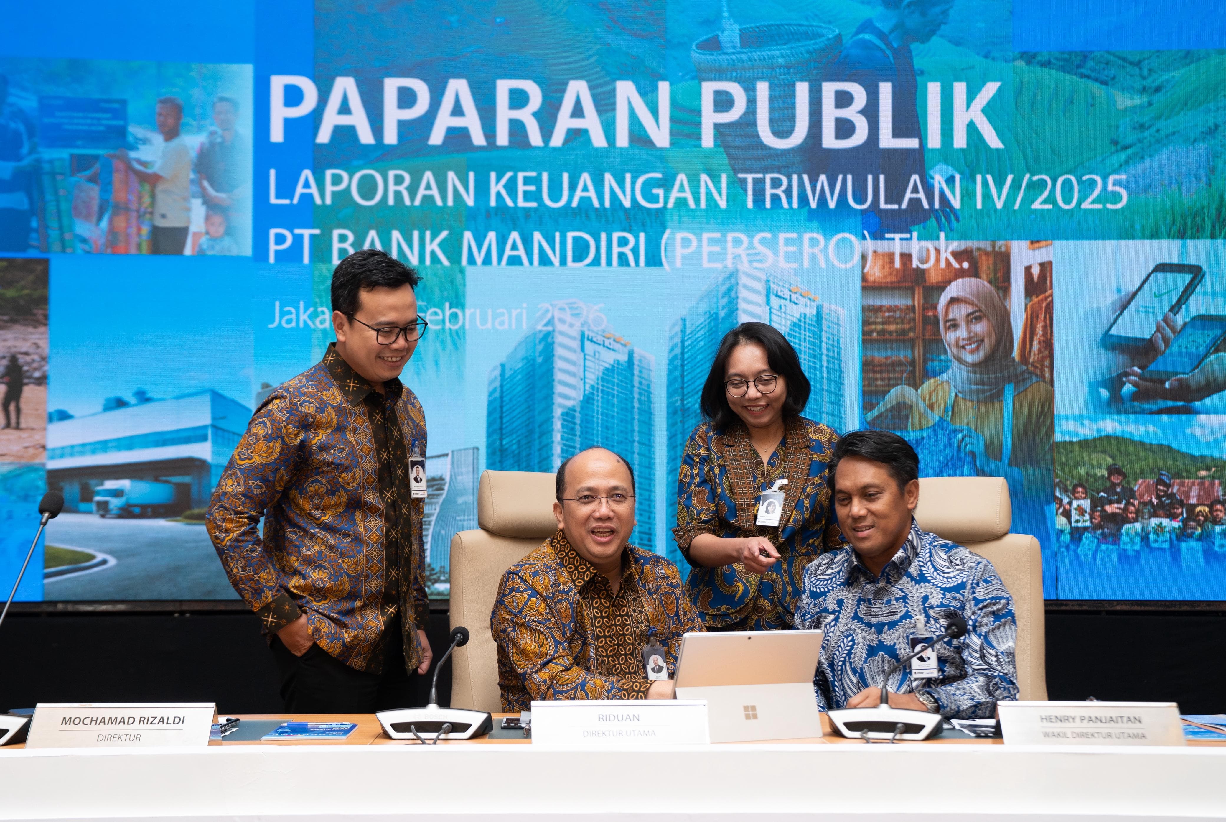 Bank Mandiri Catat Fundamental Solid di 2025, Perkuat Intermediasi dan Peran sebagai Mitra Strategis Pemerinta