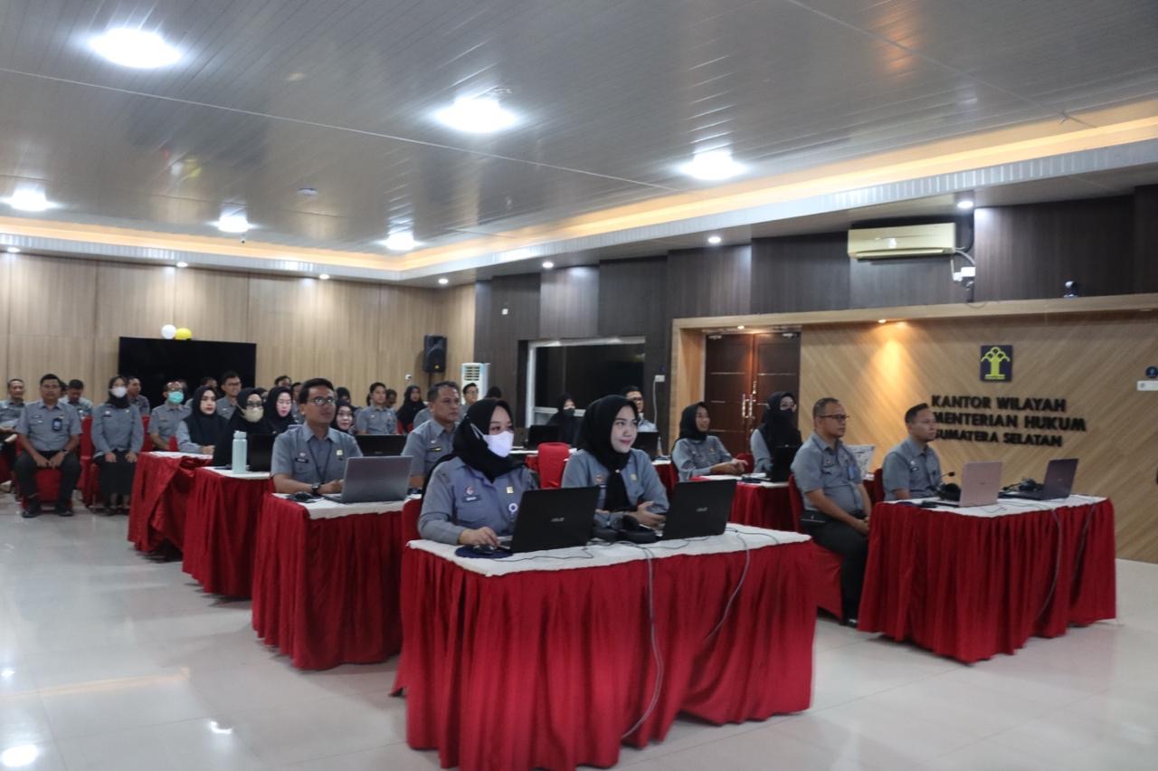 Feedback Penilaian Kompetensi Jadi Dasar Pengembangan dan Potensi Pegawai Kemenkum Sumsel