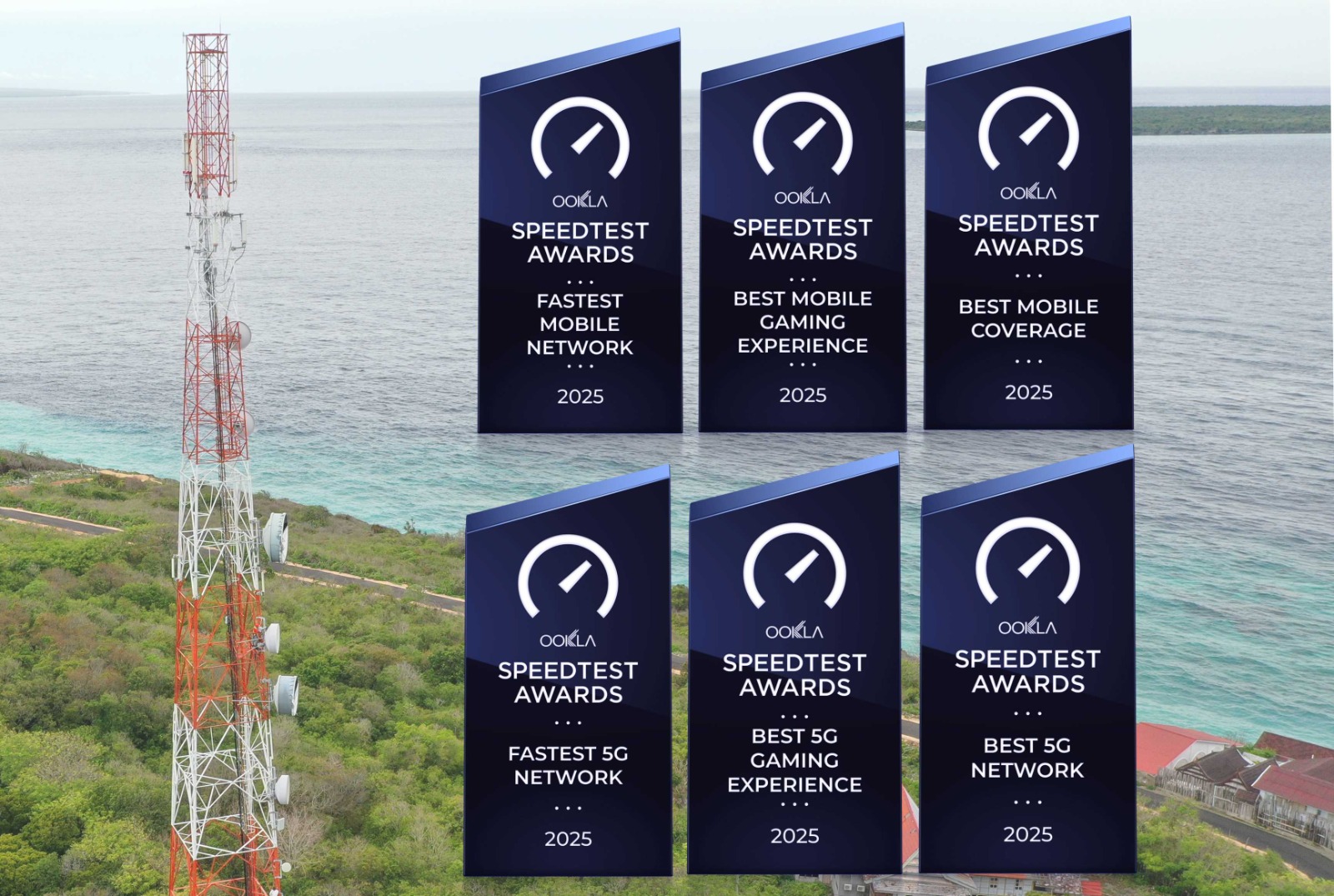 Telkomsel Kembali Raih 6 Penghargaan Internasional dari Ookla® Speedtest Awards™