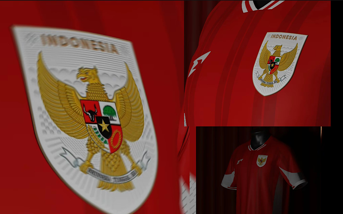 MANTAP, Erspo Terbitkan Emblem Garuda Terbaru di Jersey Anyar Timnas Indonesia, Lantas Apa Saja Bedanya?