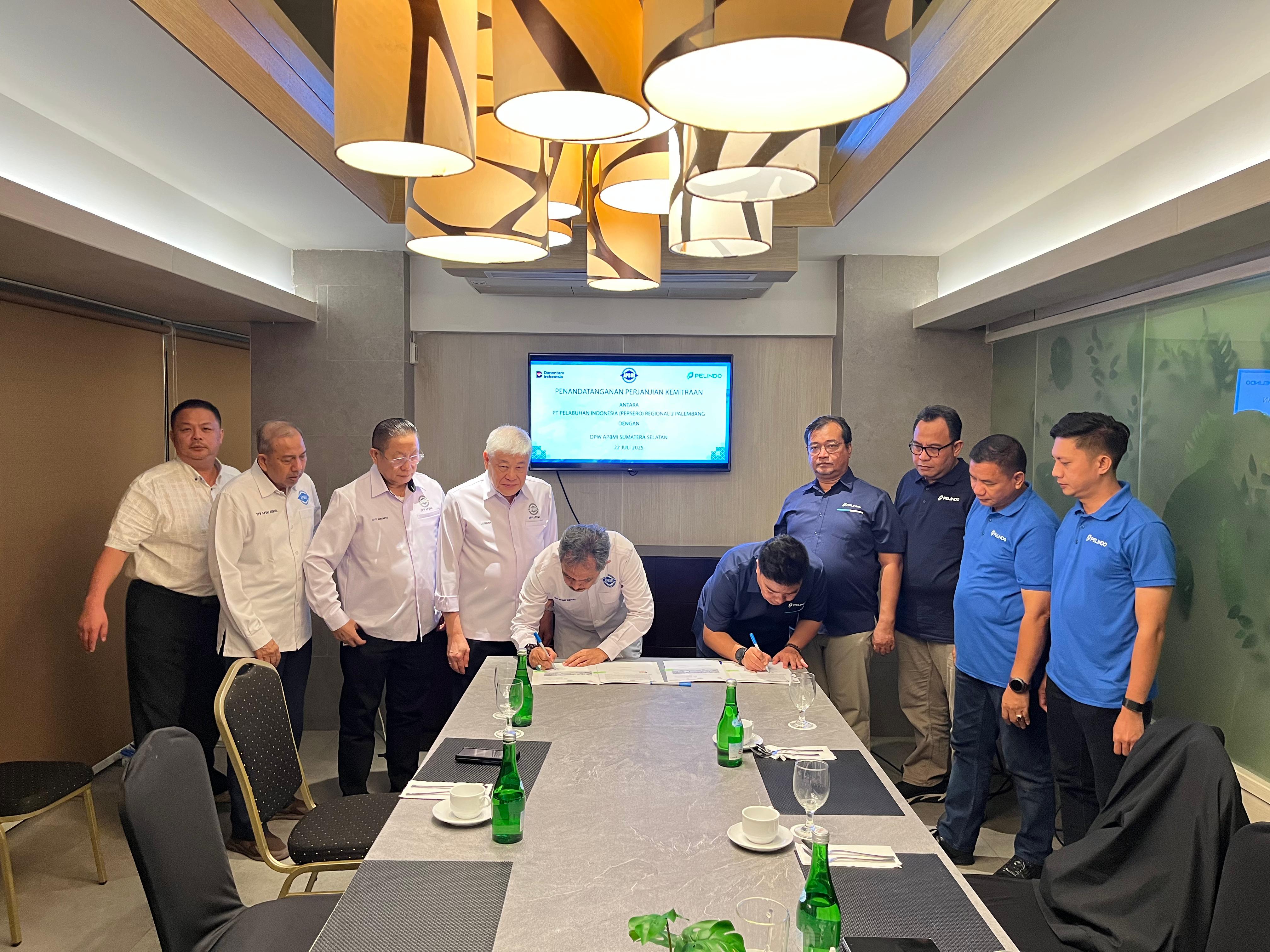 Pelindo Regional 2 Palembang Jalin Kemitraan Strategis dengan APBMI Sumsel
