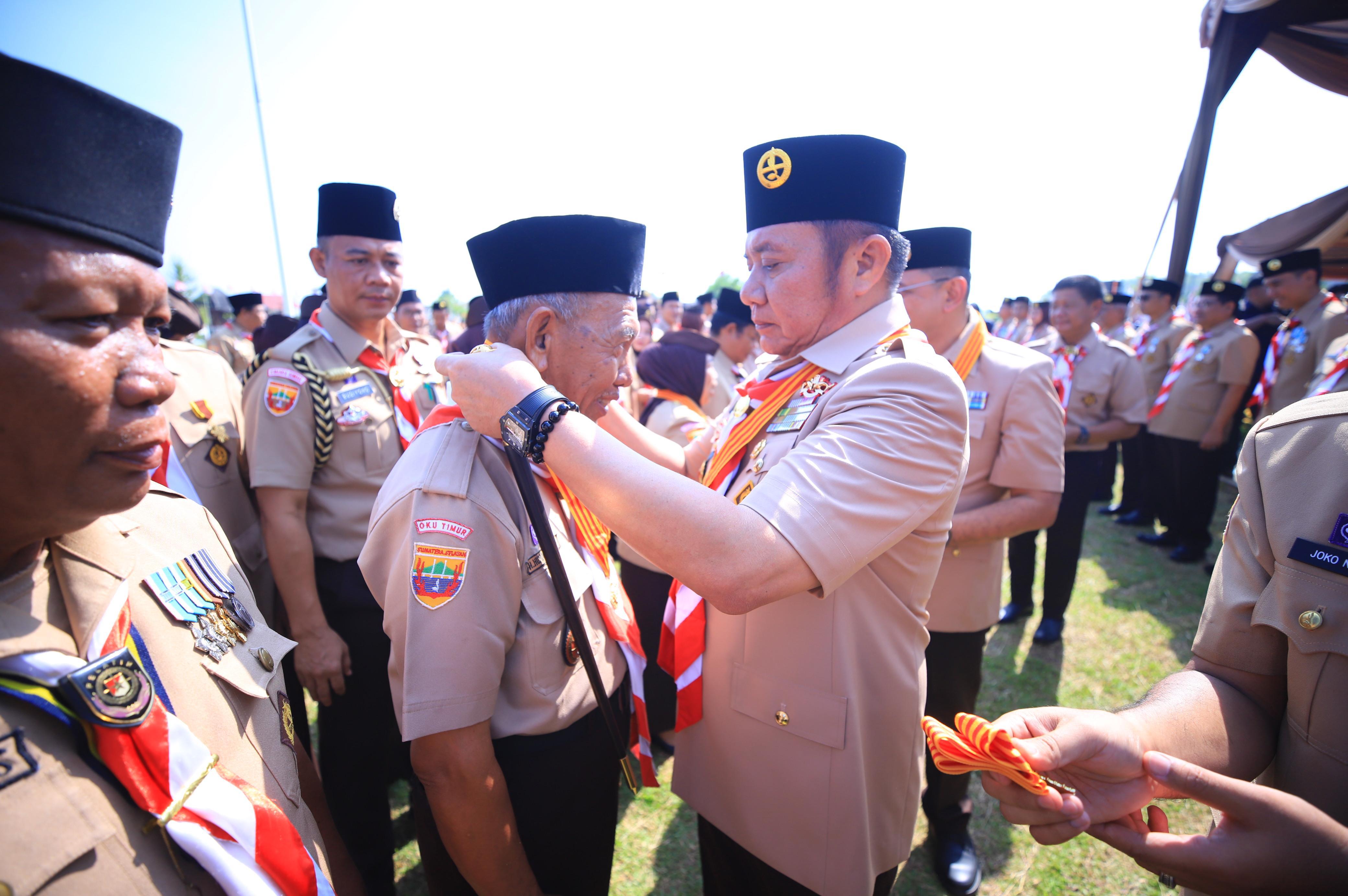 HUT Pramuka ke-64, Gubernur Herman Deru: Pramuka Garda Terdepan Ketahanan Bangsa