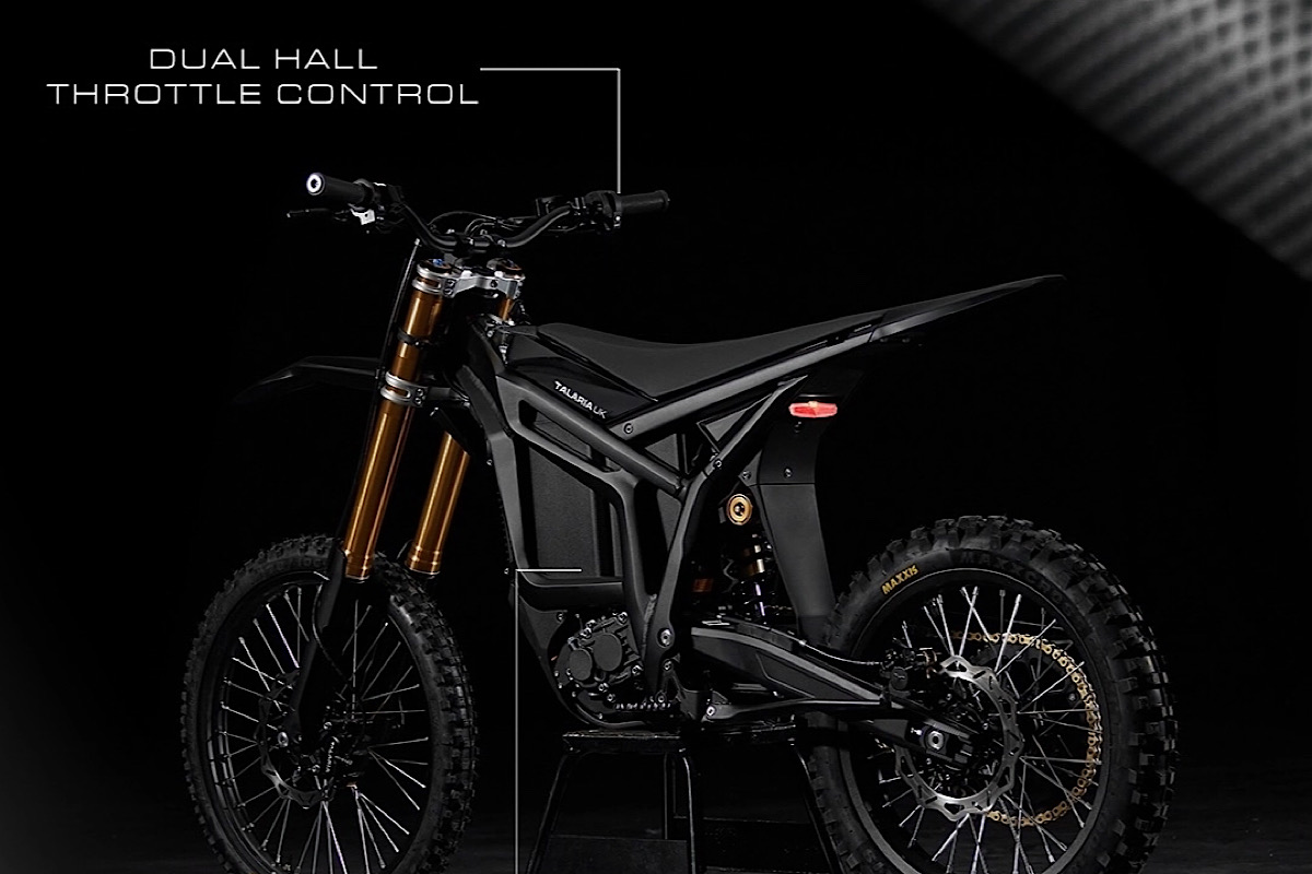 Motor Offroad Listrik Talaria Komodo Punya Suspensi Aero Bisa Menghemat Berat dan Menyesuaikan Suspensi  