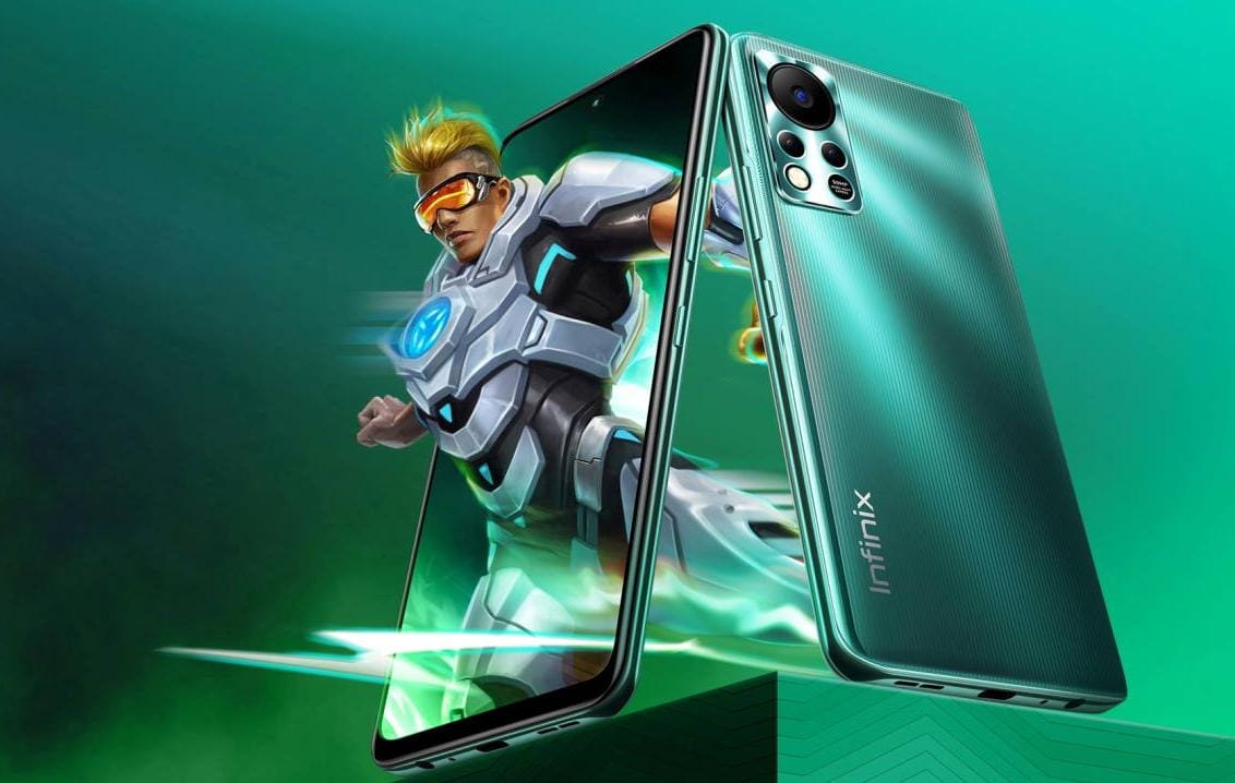 Smartphone Infinix Hot 11s NFC Ditenagai Chipset Helio G88 dengan Kapasitas Baterai Besar