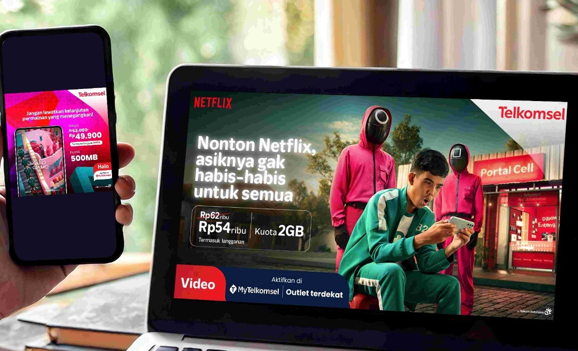 Kado Akhir Tahun Istimewa! Paket Netflix Bundle Data Telkomsel, Harga Terjangkau Kualitas Terbaik!