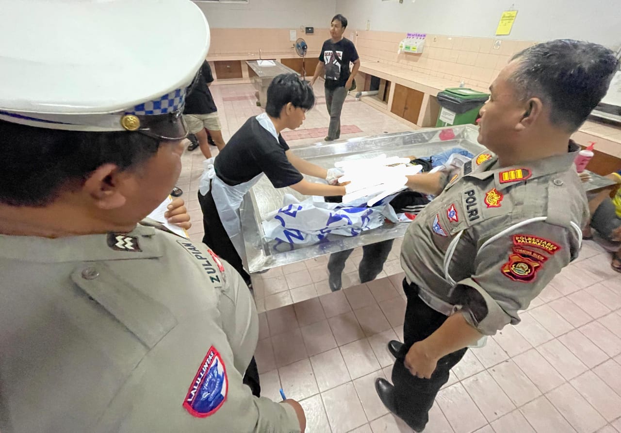 Polisi Sebut Penyebab Pengendara Motor Matic yang Tewas di Jalan Noerdin Pandji Tabrak Motor Pindah Jalur