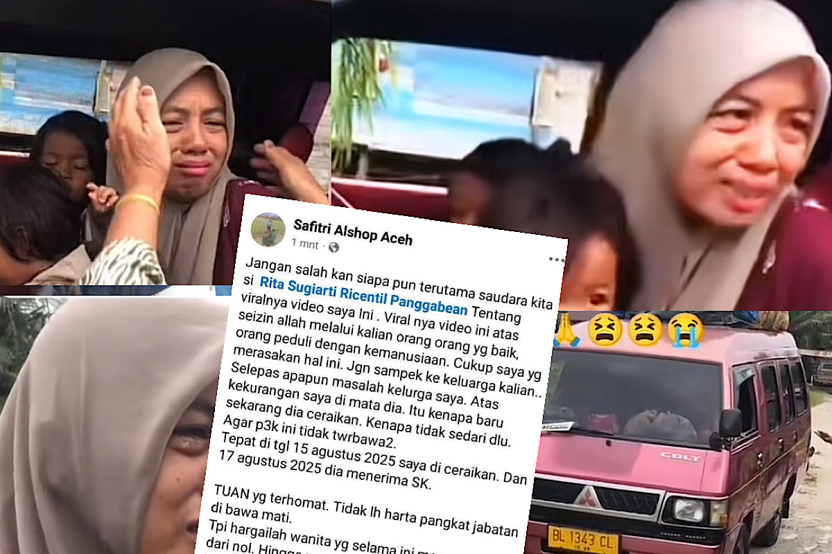 Viral IRT di Aceh Singkil Diceraikan Suami Jelang Dilantik PPPK, Padahal Sempat Belikan Baju Korpri