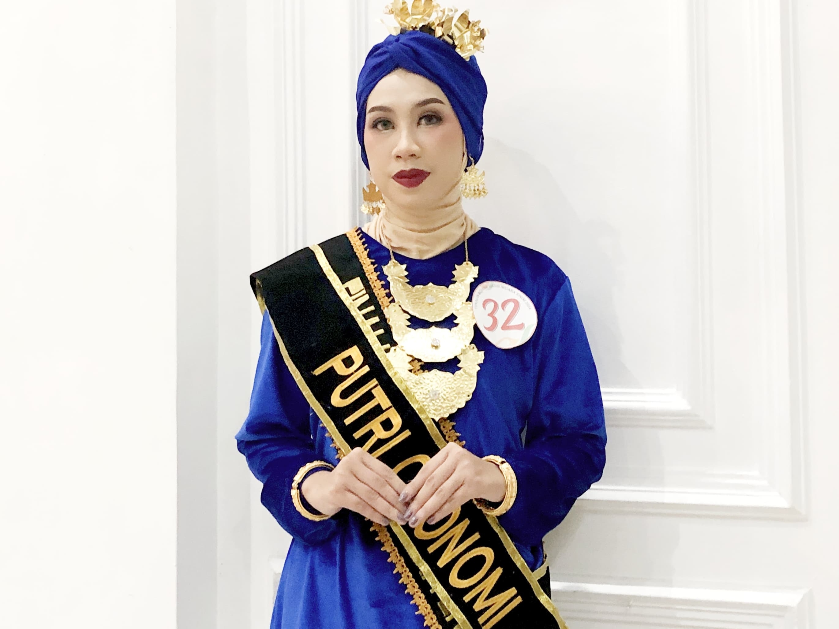 Mahasiswa Universitas Bina Darma Palembang Dapat Gelar Putri Otonomi Muara Enim 2024
