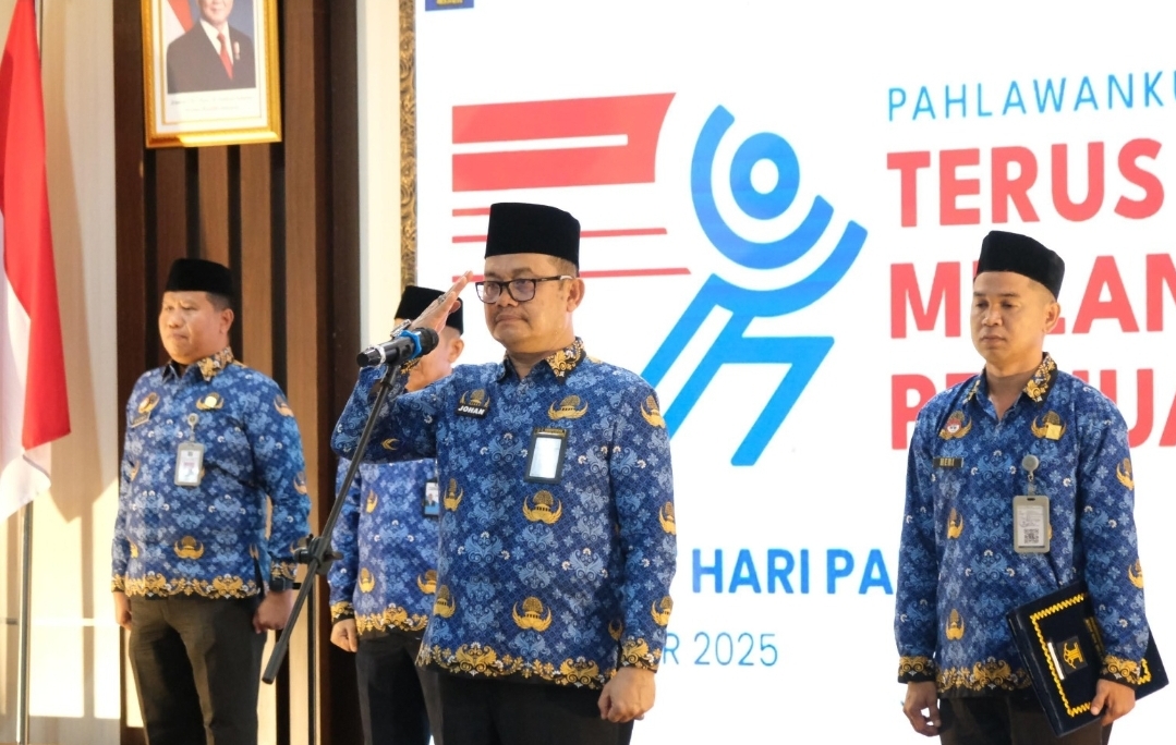 Kemenkum Babel Gelar Upacara Peringatan Hari Pahlawan Tahun 2025: Pahlawanku Teladanku, Terus Bergerak Melanju