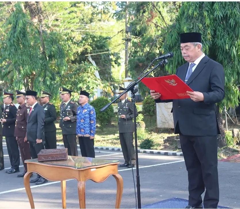 Upacara Hari Lahir Pancasila di Lahat, Bupati Soroti Pentingnya Persatuan di Era Global