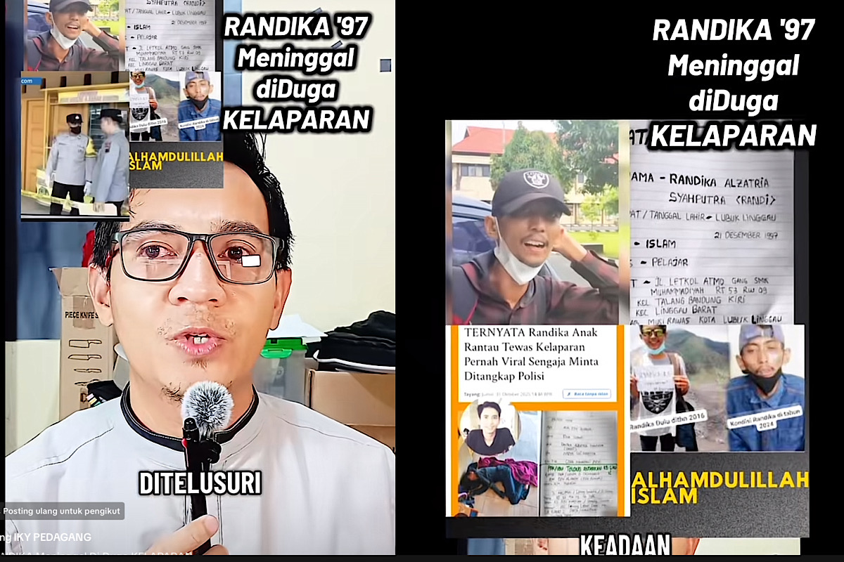 Dika Rela Meninggal Kelaparan, Tidak Begal Tidak Mencuri Bahkan Sempat Ingin Masuk Penjara Biar Bisa Makan