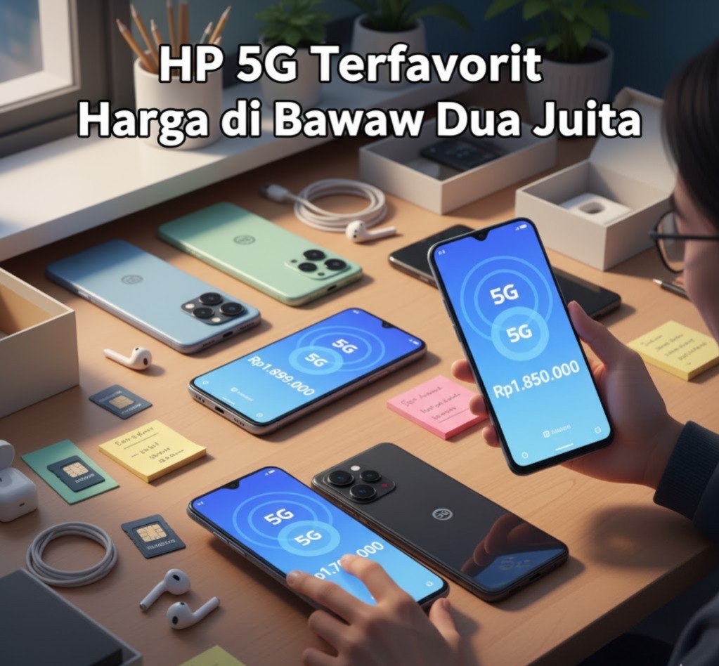 Referensi HP 5G Terfavorit Tahun Ini, Banyak yang Harganya di Bawah Dua Juta
