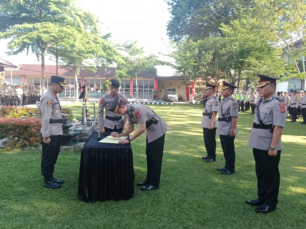 Dua Pamen Polres Muara Enim Diganti