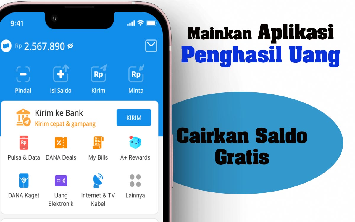 Saldo DANA Gratis Rp333.000 Masuk ke Dompet Digital, Aplikasi Penghasil Uang Ini Jawabannya!