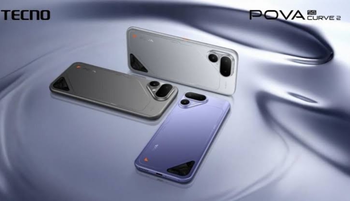 Tecno Pova Curve 2 5G Hadirkan Tampilan Desain Tipis dengan Baterai Super Besar 8000 mAh
