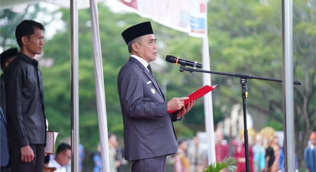 Wabup Ogan Ilir Jadi Inspektur Upacara Peringatan Hari Sumpah Pemuda ke-97 Tahun 2025