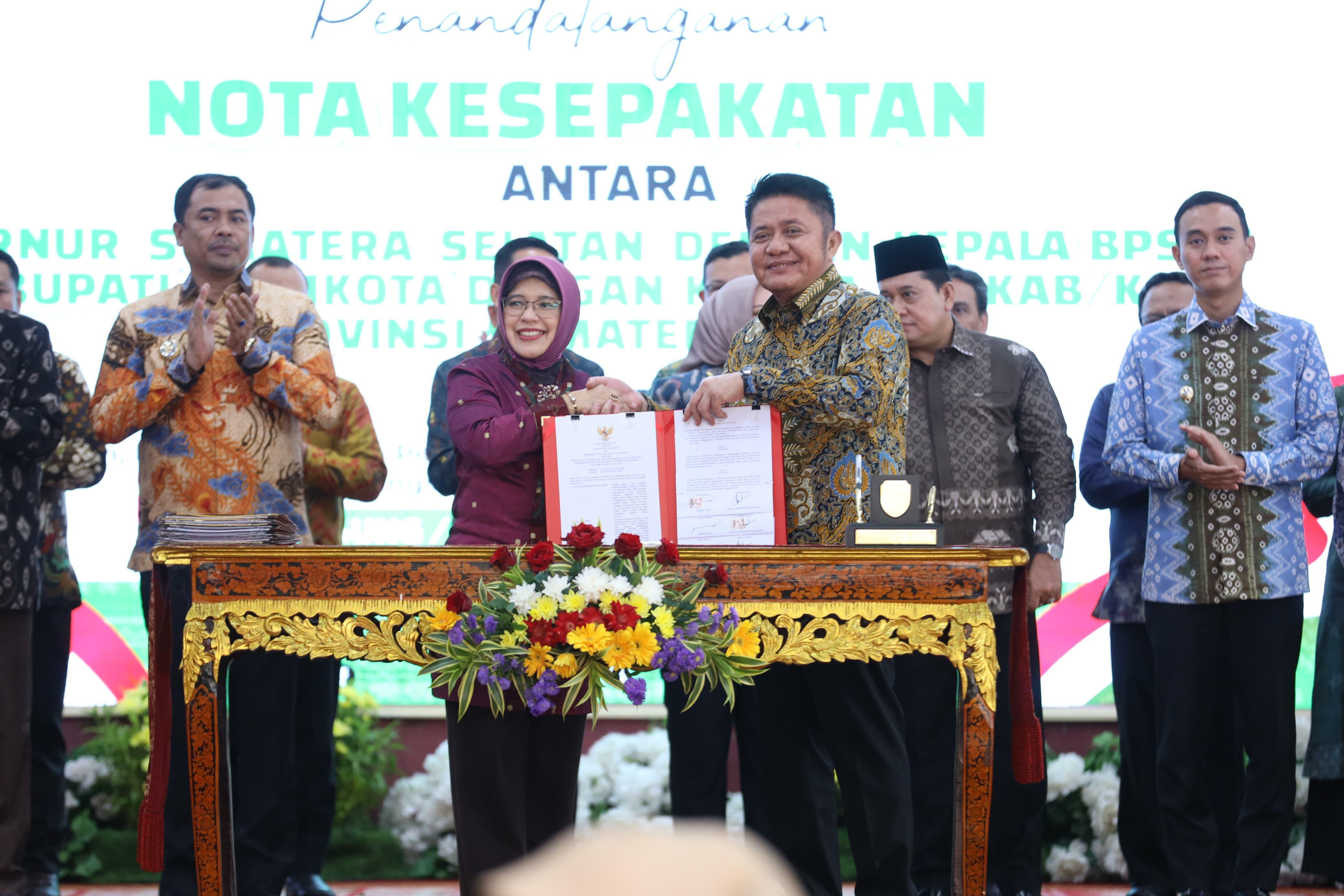 Ekonomi Sumsel Tumbuh 5,42 Persen, BPS RI Apresiasi Kepemimpinan Herman Deru