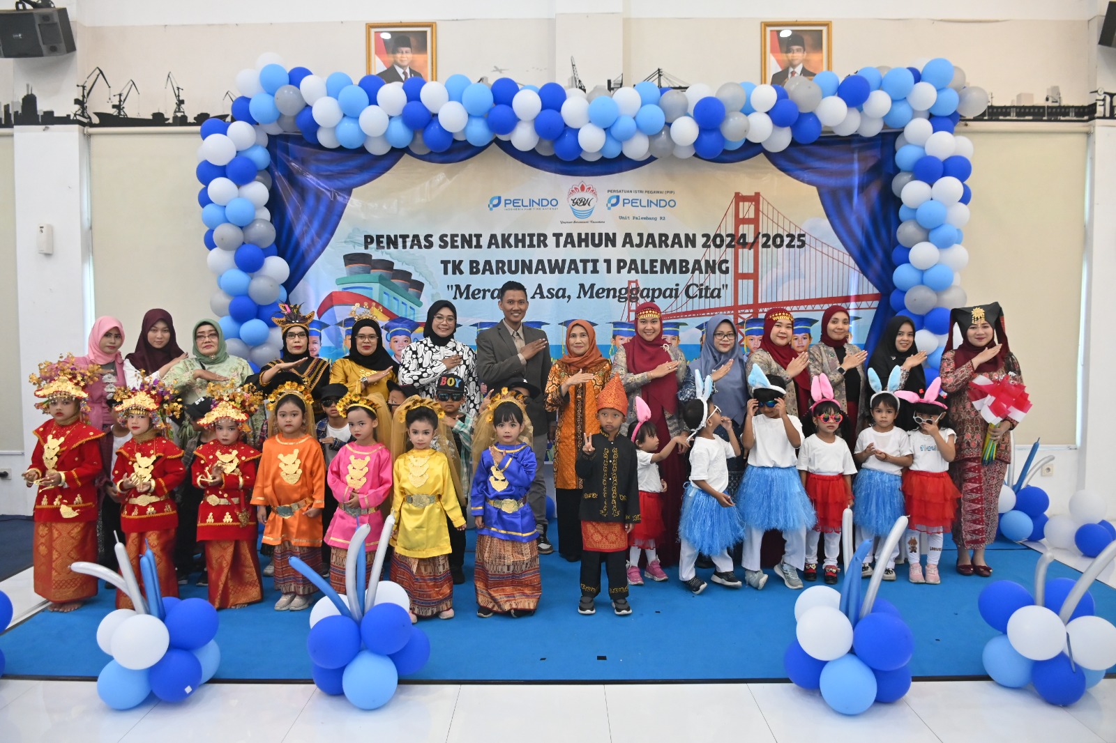 Pentas Seni Akhir Tahun TK Barunawati 1 Palembang: Merajut Asa, Menggapai Cita Bersama Pelindo