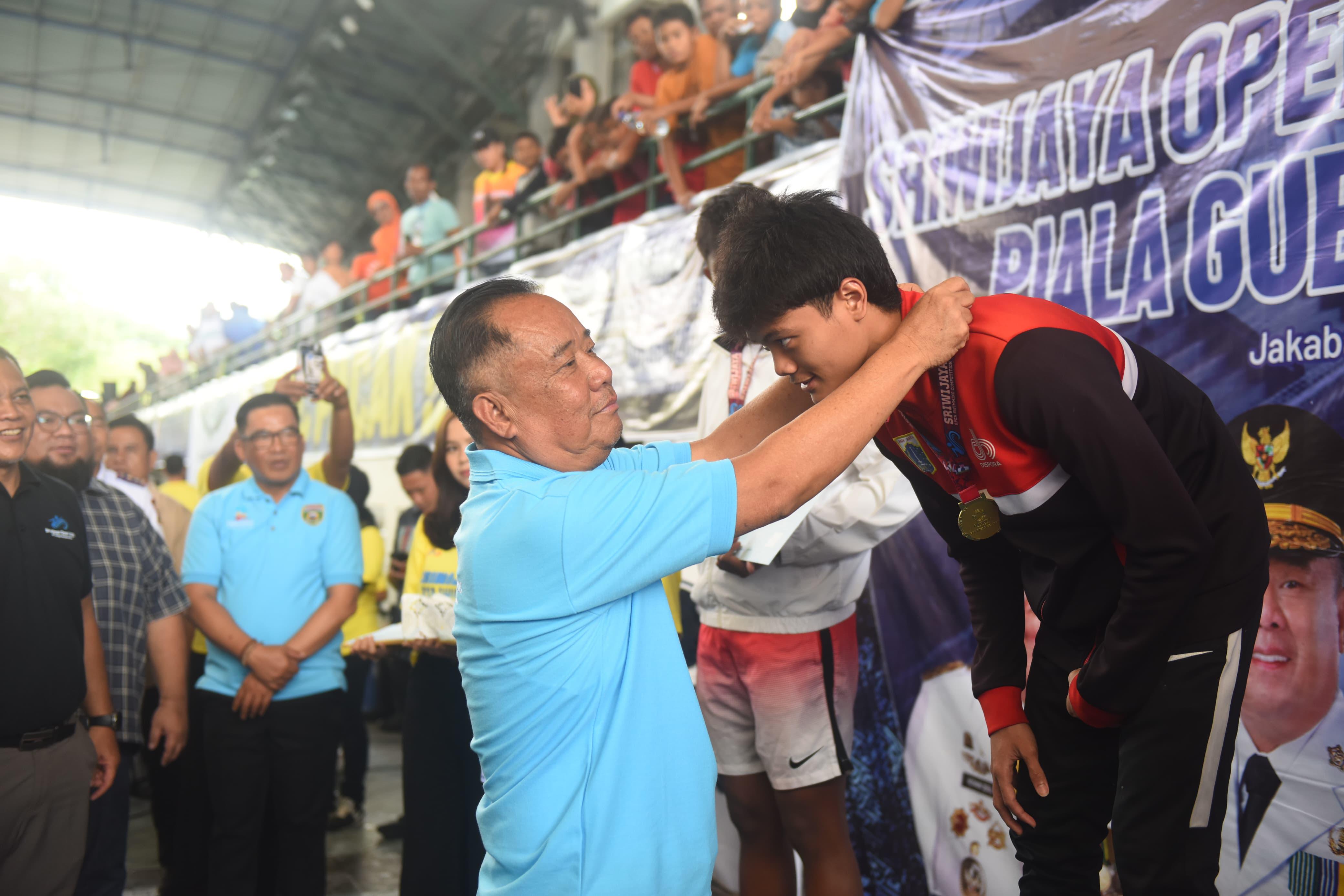 Sriwijaya Open 2025 Dibuka, Wagub Cik Ujang Dorong Pembibitan Atlet Renang Muda