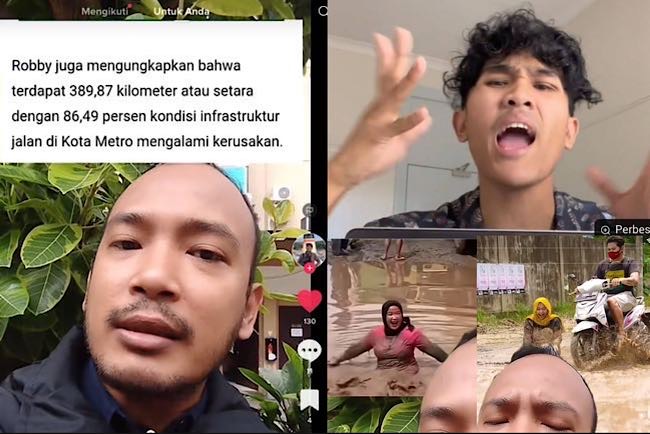 Hot News, Pemuda Lampung Bersatu Speak Up Suarakan Jalan Rusak Agar Ada Kemajuan Infrastruktur di Daerahnya  