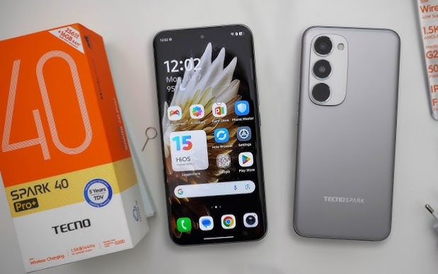 Tecno Spark 40 Pro+ Mengusung Layar Panel AMOLED dengan Desain Melengkung dan Refresh Rate 144 Hz