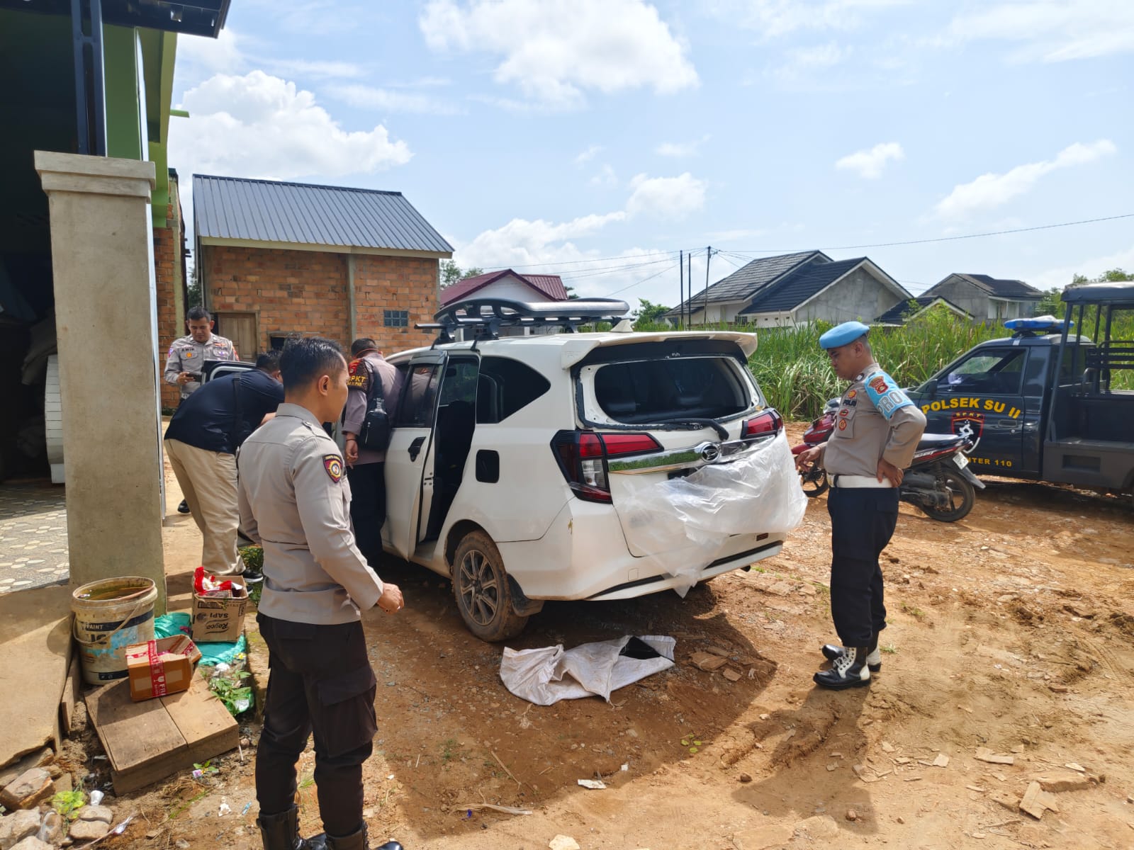 Peluru Nyasar Kembali Terjadi di Wilayah Palembang, Kaca Mobil Pecah Ditemukan Proyektil