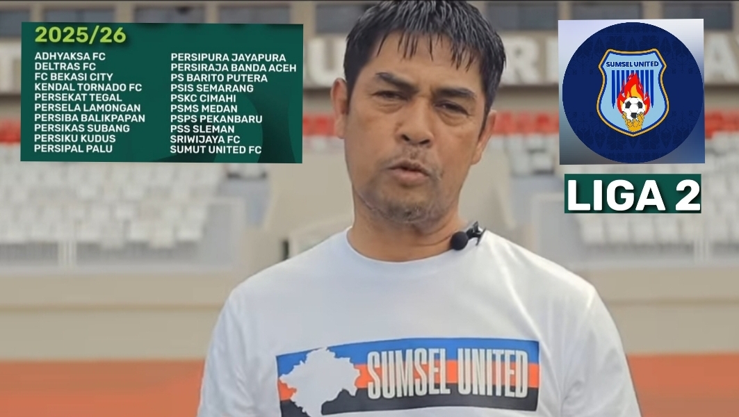 Cek! Inilah Lawan-Lawan Sumsel United yang Siap Bersaing Menuju Liga 1 Musim Depan