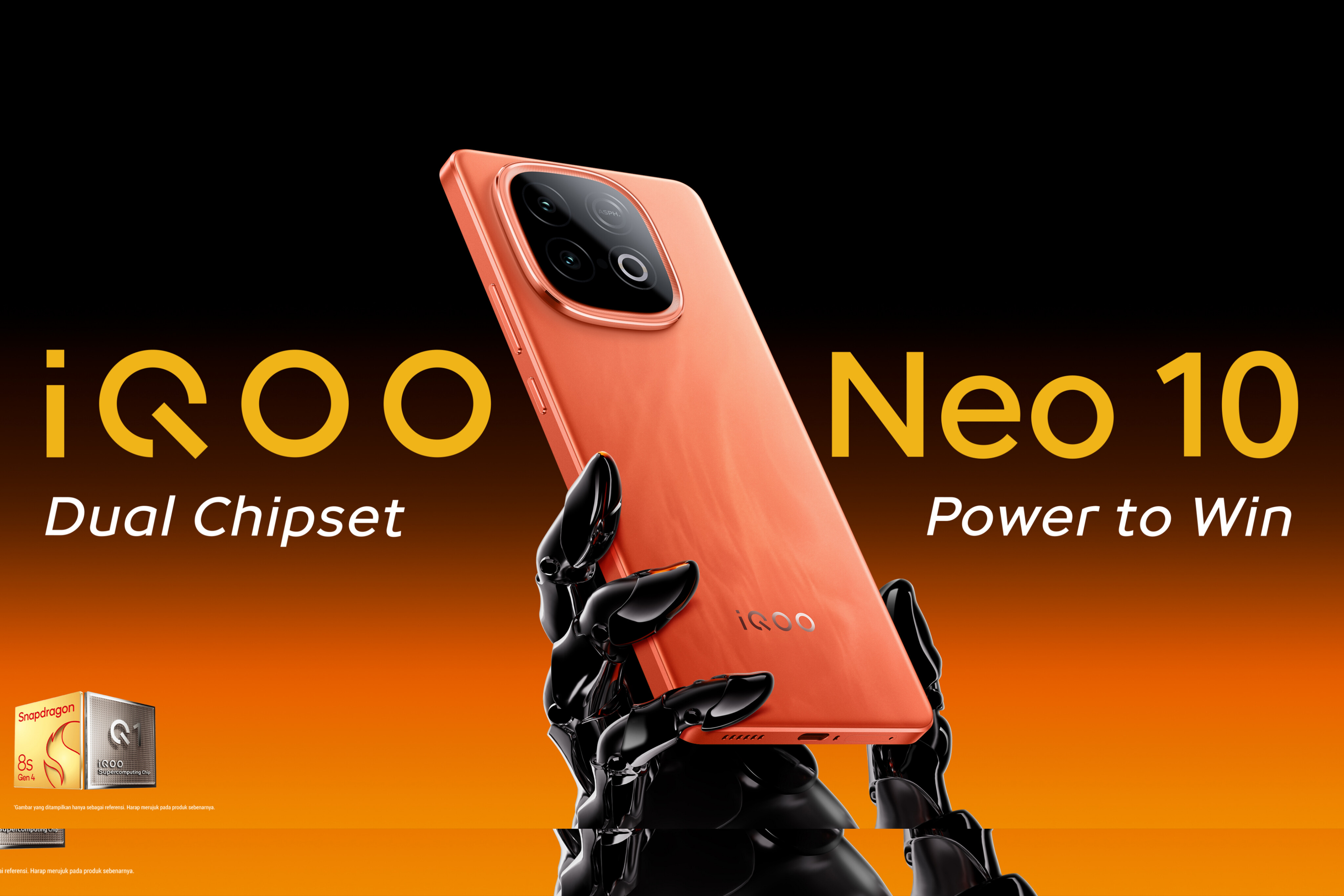 iQOO Neo 10 Bawa Baterai Jumbo 7000 mAh dengan Pengisian Cepat 120W  FlashCharge