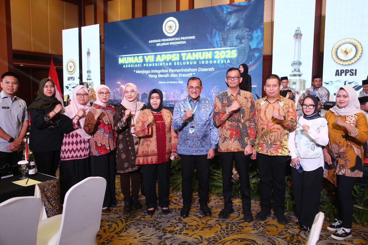 Sumsel Siap Berkontribusi dalam Program Nasional, Sekda Edward Candra Hadiri Munas VII APPSI